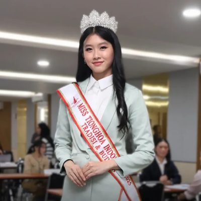 Tak Sekadar Mahkota, Vira Angeli Buktikan Peran Miss Tionghoa Indonesia Lewat Inspirasi untuk Generasi Muda di President University